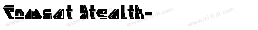 Comsat Stealth字体转换